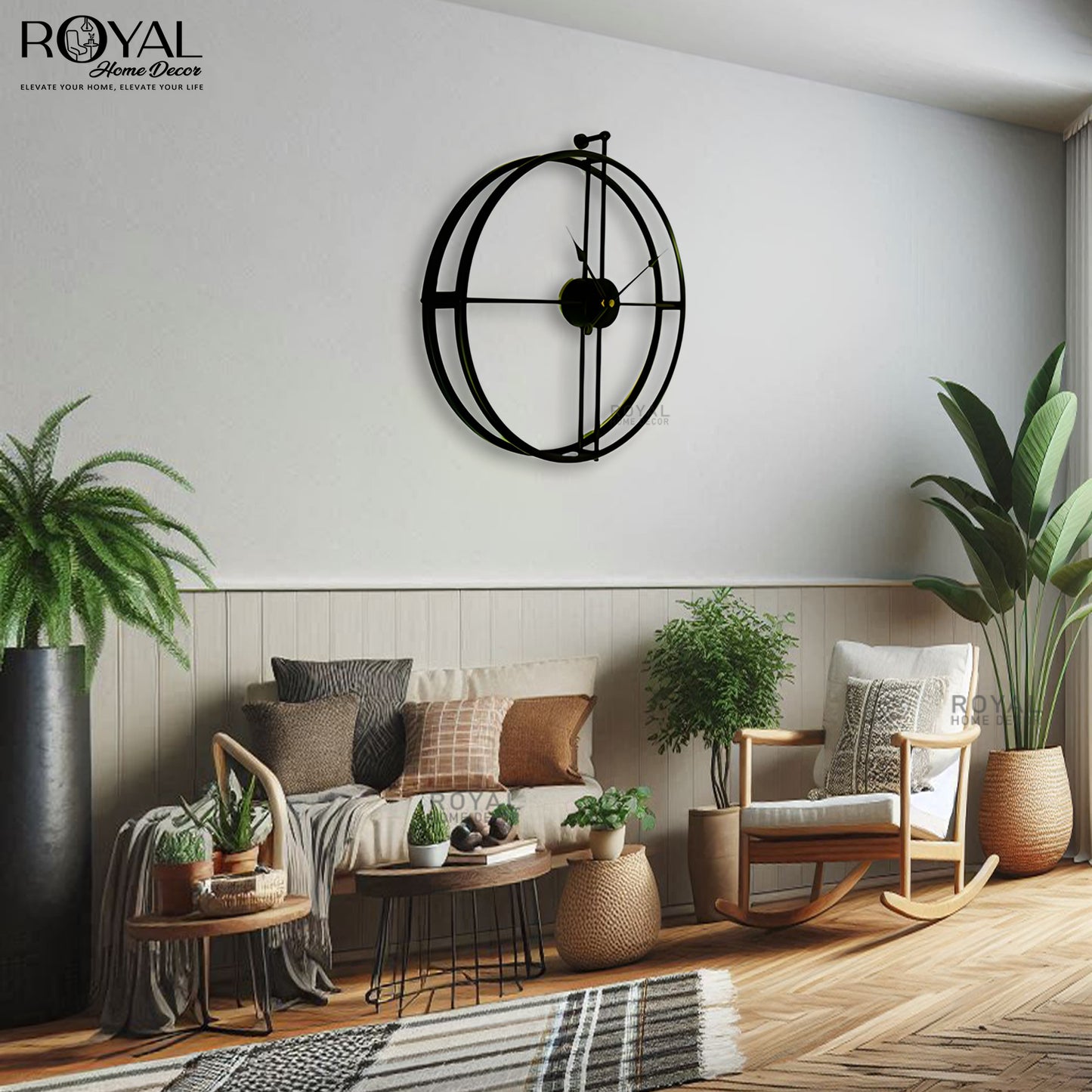 Imperial Dual Rim Clock