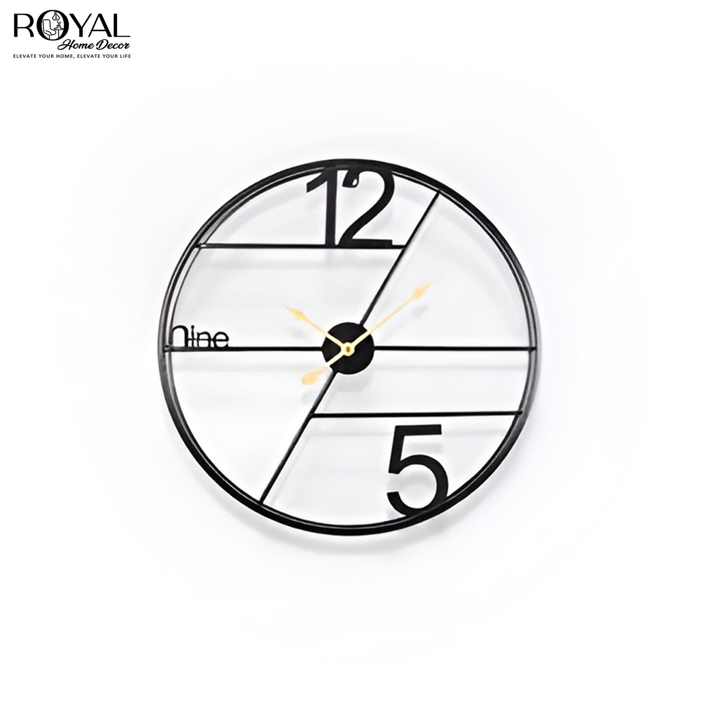 Numeral Charm Wall Clock