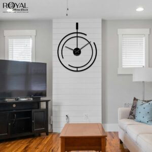 Midnight Serenity Wallart Clock