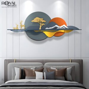 Sunset Serenity Metal Wall Art
